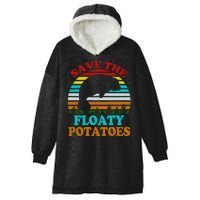 Save The Floaty Potatoes Hooded Wearable Blanket