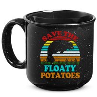 Save The Floaty Potatoes 15oz Campfire Ceramic Mug