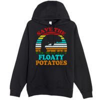 Save The Floaty Potatoes Premium Pullover Hoodie
