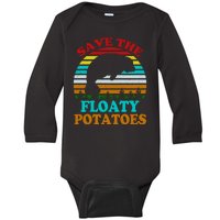 Save The Floaty Potatoes Baby Long Sleeve Bodysuit