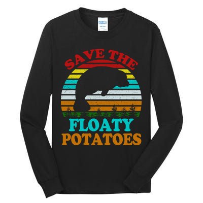 Save The Floaty Potatoes Tall Long Sleeve T-Shirt