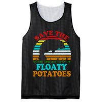 Save The Floaty Potatoes Mesh Reversible Basketball Jersey Tank