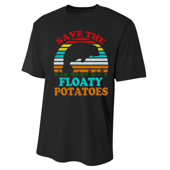 Save The Floaty Potatoes Performance Sprint T-Shirt