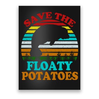 Save The Floaty Potatoes Poster