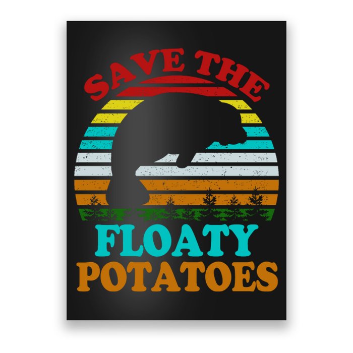 Save The Floaty Potatoes Poster