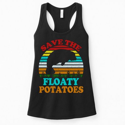 Save The Floaty Potatoes Womens Tank Top