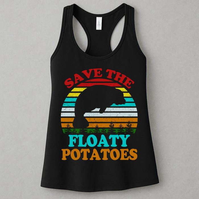 Save The Floaty Potatoes Womens Tank Top