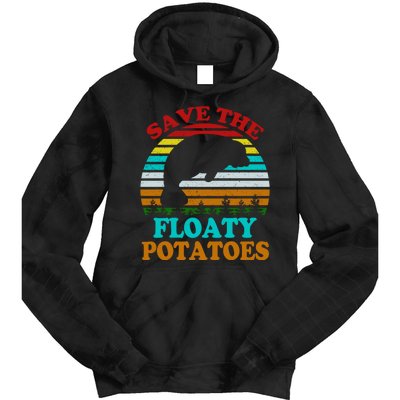 Save The Floaty Potatoes Tie Dye Hoodie