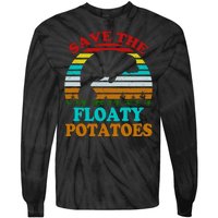 Save The Floaty Potatoes Tie-Dye Long Sleeve Shirt