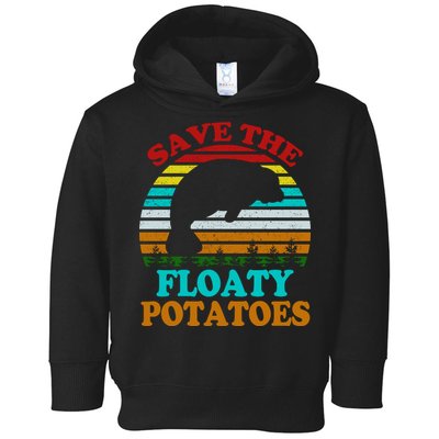 Save The Floaty Potatoes Toddler Hoodie