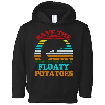 Save The Floaty Potatoes Toddler Hoodie