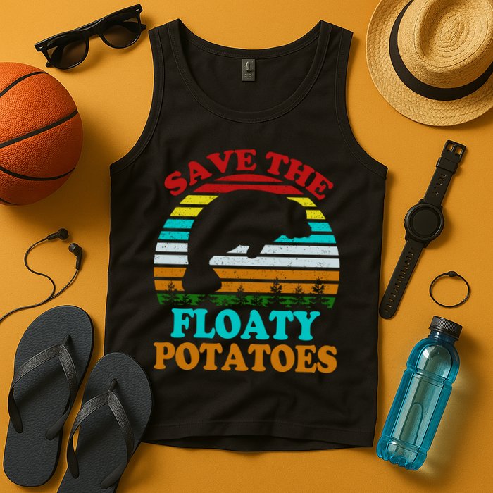 Save The Floaty Potatoes Tank Top