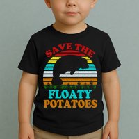 Save The Floaty Potatoes Toddler T-Shirt