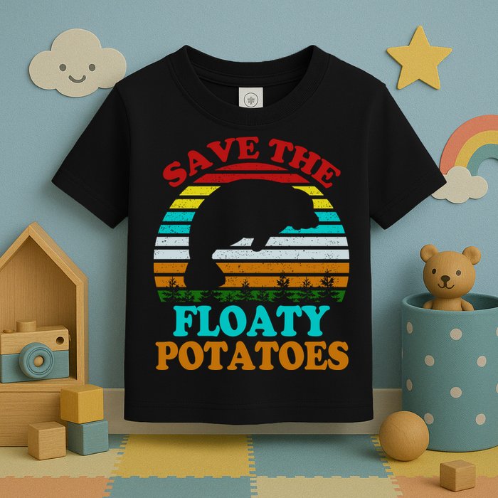 Save The Floaty Potatoes Toddler T-Shirt
