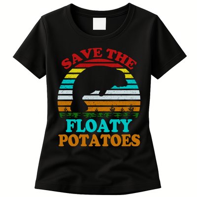 Save The Floaty Potatoes Womens T-Shirt