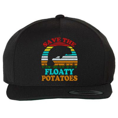 Save The Floaty Potatoes Wool Snapback Cap