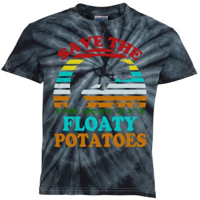 Save The Floaty Potatoes Kids Tie-Dye T-Shirt