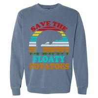 Save The Floaty Potatoes Garment-Dyed Sweatshirt