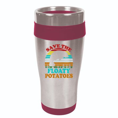 Save The Floaty Potatoes 16oz Travel Tumbler