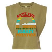Save The Floaty Potatoes Garment-Dyed Women's Muscle Tee