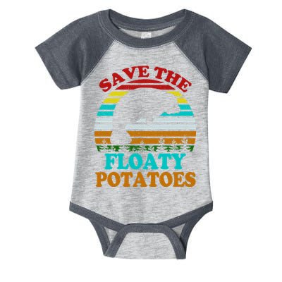 Save The Floaty Potatoes Infant Baby Jersey Bodysuit