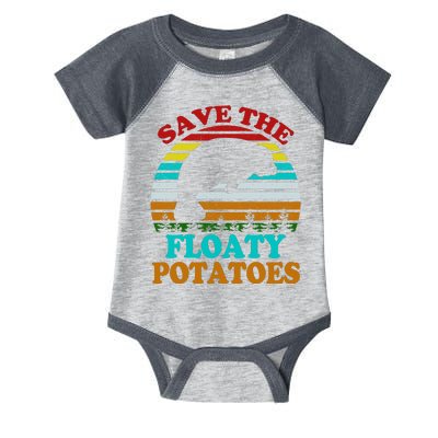 Save The Floaty Potatoes Infant Baby Jersey Bodysuit