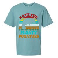 Save The Floaty Potatoes Sueded Cloud Jersey T-Shirt