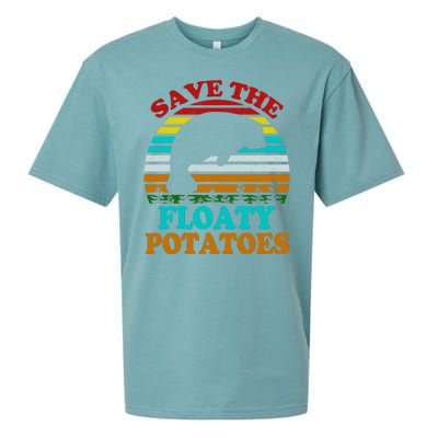 Save The Floaty Potatoes Sueded Cloud Jersey T-Shirt