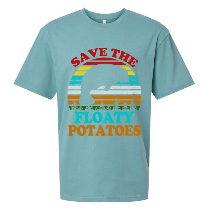 Save The Floaty Potatoes Sueded Cloud Jersey T-Shirt