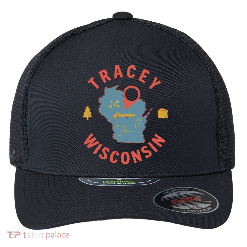 Smartless Tracey From Wisconsin Flexfit Unipanel Trucker Cap