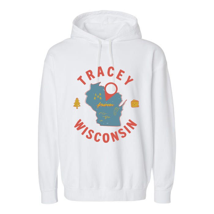 Smartless Tracey From Wisconsin Garment-Dyed Fleece Hoodie