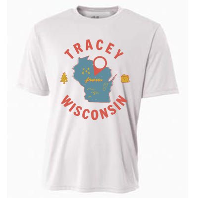 Smartless Tracey From Wisconsin Cooling Performance Crew T-Shirt