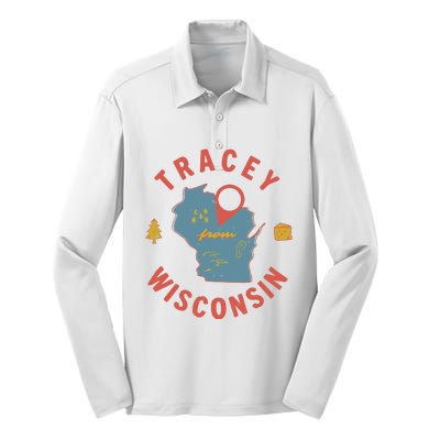 Smartless Tracey From Wisconsin Silk Touch Performance Long Sleeve Polo