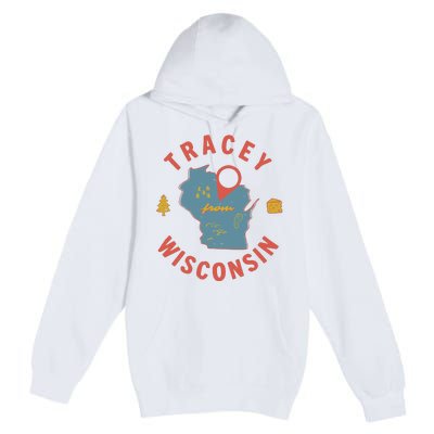 Smartless Tracey From Wisconsin Premium Pullover Hoodie