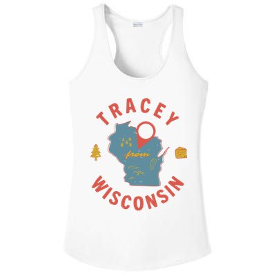 Smartless Tracey From Wisconsin Ladies PosiCharge Competitor Racerback Tank