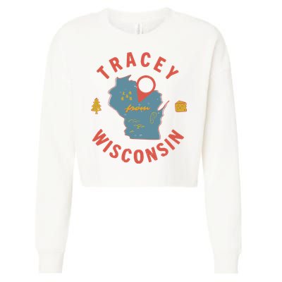 Smartless Tracey From Wisconsin Cropped Pullover Crew