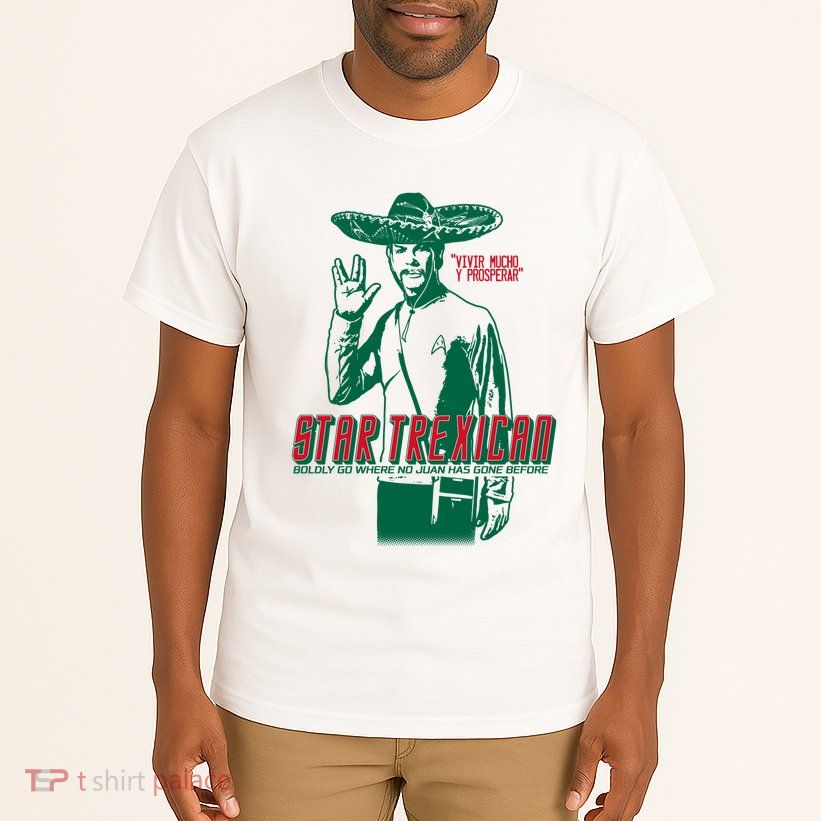 Star Trexican Funny Mexican Parody Prosperar Tall T-Shirt