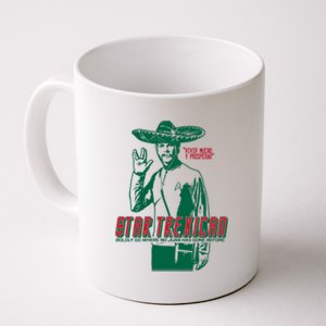 Star Trexican Funny Mexican Parody Prosperar Coffee Mug