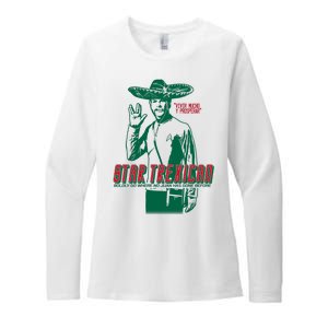 Star Trexican Funny Mexican Parody Prosperar Womens CVC Long Sleeve Shirt