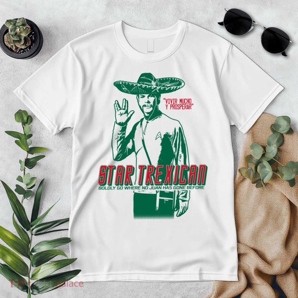 Star Trexican Funny Mexican Parody Prosperar Premium T-Shirt