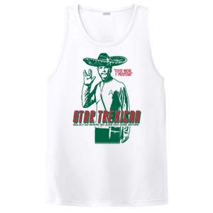 Star Trexican Funny Mexican Parody Prosperar PosiCharge Competitor Tank