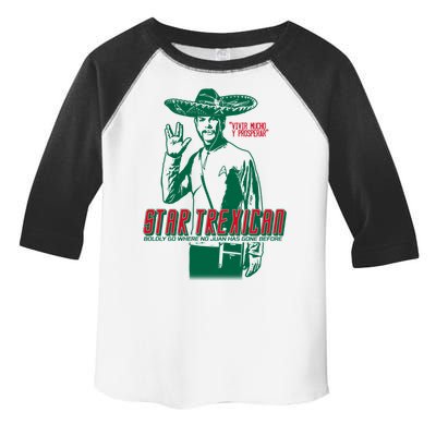 Star Trexican Funny Mexican Parody Prosperar Toddler Fine Jersey T-Shirt