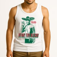 Star Trexican Funny Mexican Parody Prosperar Tank Top