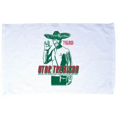 Star Trexican Funny Mexican Parody Prosperar Microfiber Hand Towel