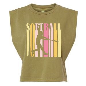 Softball Tshirt for Wo Softball Shirts for Girls Garment-Dyed Women's Muscle Tee