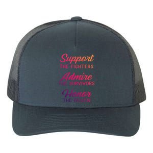 Support The Fighters Admire The Survivors Honor The Fallen Cute Gift Yupoong Adult 5-Panel Trucker Hat