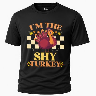 Shy Turkey Funny Matching Thanksgiving Outfit Family Couple Performance Shirt