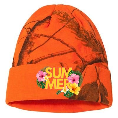 Summer Tropical Floral Kati Licensed 12" Camo Beanie