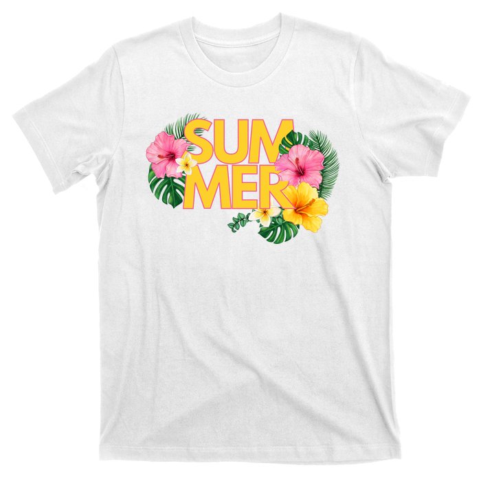 Summer Tropical Floral T-Shirt