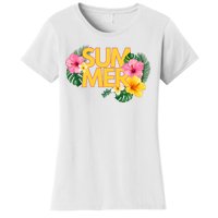 Summer Tropical Floral Women's T-Shirt